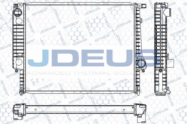 Jdeus RA0050440 - Radiators, Motora dzesēšanas sistēma ps1.lv