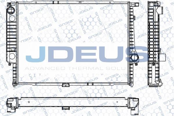 Jdeus RA0050430 - Radiators, Motora dzesēšanas sistēma ps1.lv