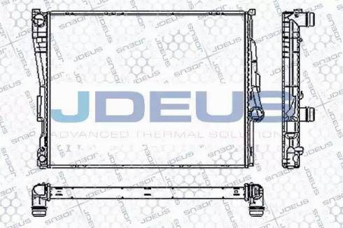 Jdeus RA0050540 - Radiators, Motora dzesēšanas sistēma ps1.lv