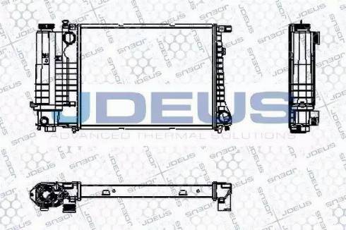 Jdeus RA0050570 - Radiators, Motora dzesēšanas sistēma ps1.lv