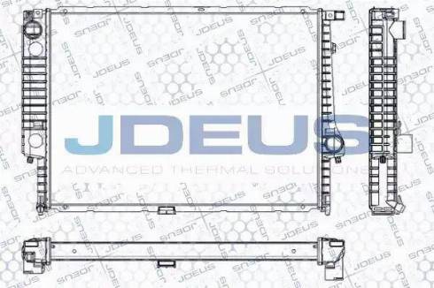 Jdeus RA0050050 - Radiators, Motora dzesēšanas sistēma ps1.lv