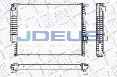 Jdeus RA0050150 - Radiators, Motora dzesēšanas sistēma ps1.lv