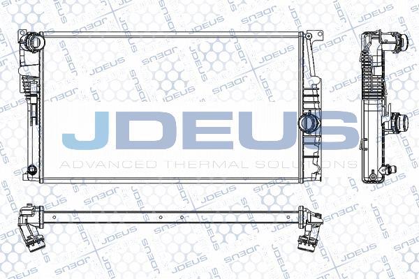 Jdeus RA0050800 - Radiators, Motora dzesēšanas sistēma ps1.lv