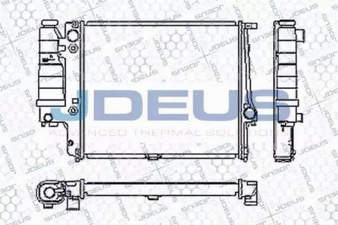 Jdeus RA0050390 - Radiators, Motora dzesēšanas sistēma ps1.lv