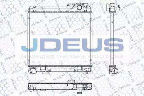 Jdeus RA0050330 - Radiators, Motora dzesēšanas sistēma ps1.lv