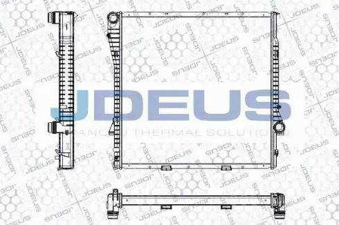 Jdeus RA0050730 - Radiators, Motora dzesēšanas sistēma ps1.lv