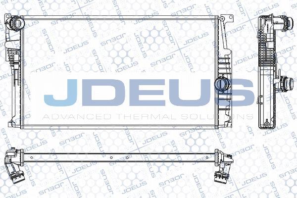 Jdeus RA0050770 - Radiators, Motora dzesēšanas sistēma ps1.lv