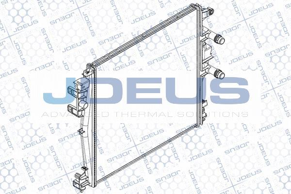 Jdeus RA000016X - Radiators, Motora dzesēšanas sistēma ps1.lv