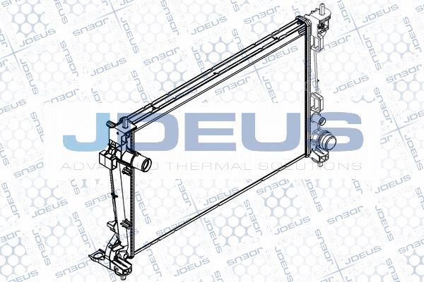 Jdeus RA0000110 - Radiators, Motora dzesēšanas sistēma ps1.lv