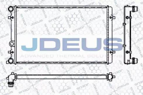 Jdeus RA0010190 - Radiators, Motora dzesēšanas sistēma ps1.lv