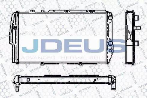 Jdeus RA0010110 - Radiators, Motora dzesēšanas sistēma ps1.lv