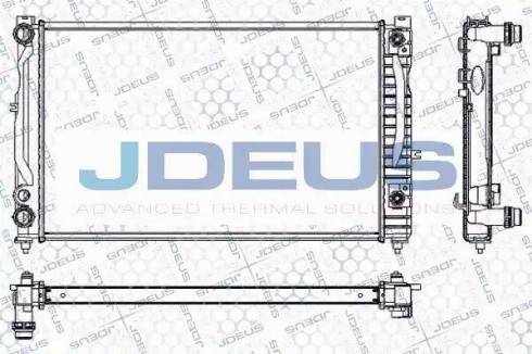Jdeus RA0010170 - Radiators, Motora dzesēšanas sistēma ps1.lv