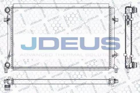 Jdeus RA0010311 - Radiators, Motora dzesēšanas sistēma ps1.lv