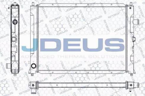 Jdeus RA0020371 - Radiators, Motora dzesēšanas sistēma ps1.lv
