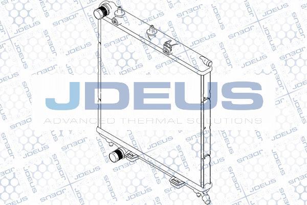 Jdeus RA0070091 - Radiators, Motora dzesēšanas sistēma ps1.lv
