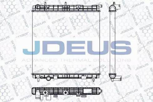 Jdeus RA0070110 - Radiators, Motora dzesēšanas sistēma ps1.lv