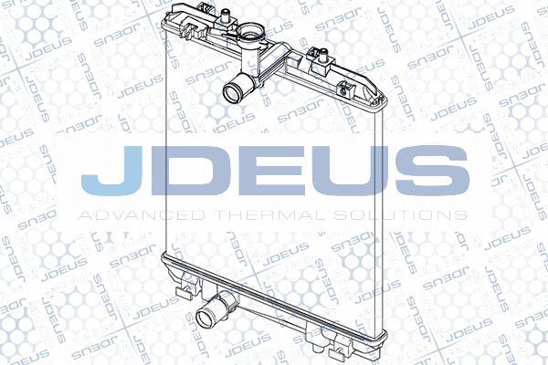 Jdeus RA0070170 - Radiators, Motora dzesēšanas sistēma ps1.lv