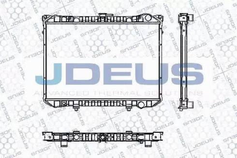 Jdeus RA0190150 - Radiators, Motora dzesēšanas sistēma ps1.lv