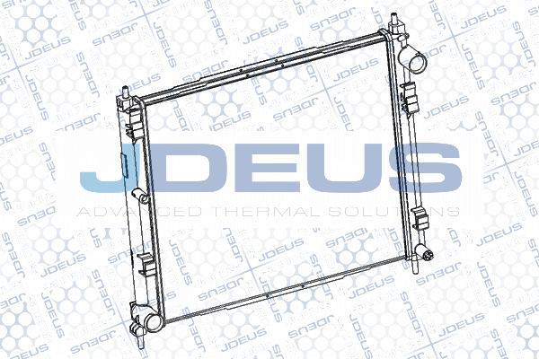 Jdeus RA0190230 - Radiators, Motora dzesēšanas sistēma ps1.lv