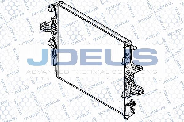 Jdeus RA0140110 - Radiators, Motora dzesēšanas sistēma ps1.lv