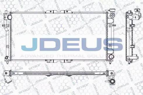 Jdeus RA0160120 - Radiators, Motora dzesēšanas sistēma ps1.lv