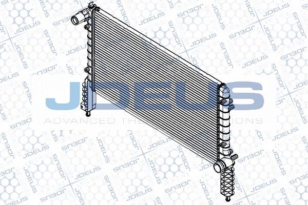 Jdeus RA0110830 - Radiators, Motora dzesēšanas sistēma ps1.lv