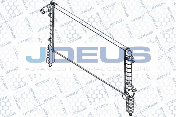 Jdeus RA0110820 - Radiators, Motora dzesēšanas sistēma ps1.lv