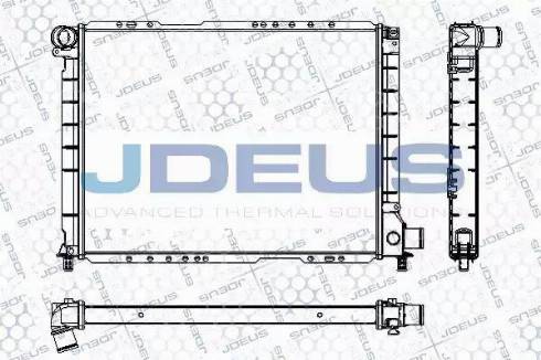Jdeus RA0110290 - Radiators, Motora dzesēšanas sistēma ps1.lv