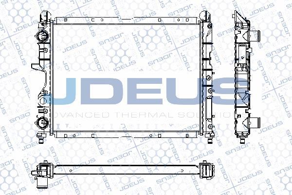 Jdeus RA0110230 - Radiators, Motora dzesēšanas sistēma ps1.lv