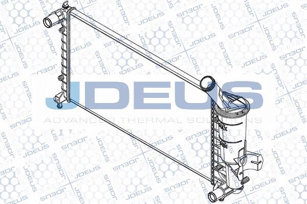 Jdeus RA0110750 - Radiators, Motora dzesēšanas sistēma ps1.lv