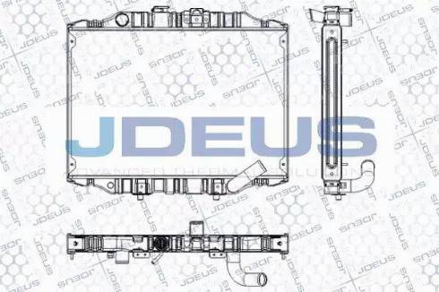 Jdeus RA0180070 - Radiators, Motora dzesēšanas sistēma ps1.lv