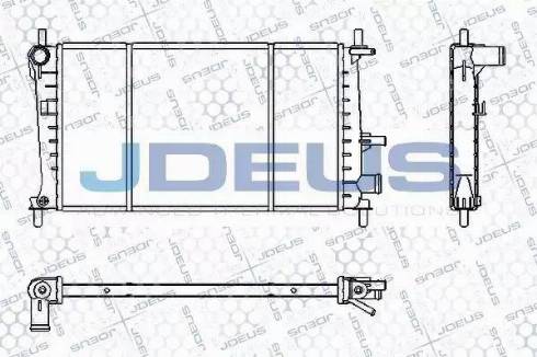 Jdeus RA0120940 - Radiators, Motora dzesēšanas sistēma ps1.lv