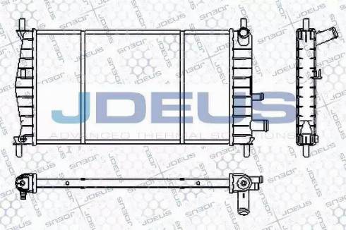 Jdeus RA0120960 - Radiators, Motora dzesēšanas sistēma ps1.lv