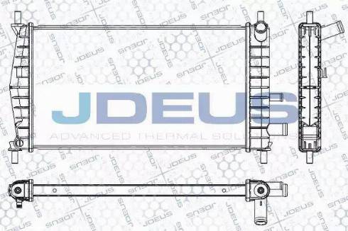 Jdeus RA0120961 - Radiators, Motora dzesēšanas sistēma ps1.lv