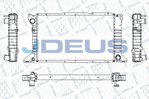 Jdeus RA0120980 - Radiators, Motora dzesēšanas sistēma ps1.lv