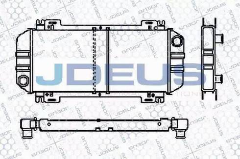 Jdeus RA0120420 - Radiators, Motora dzesēšanas sistēma ps1.lv