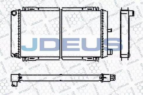 Jdeus RA0120050 - Radiators, Motora dzesēšanas sistēma ps1.lv