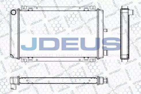 Jdeus RA0120051 - Radiators, Motora dzesēšanas sistēma ps1.lv