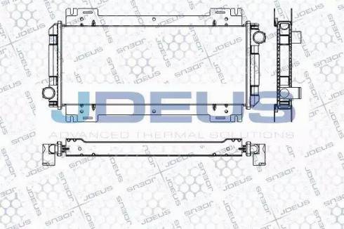 Jdeus RA0120061 - Radiators, Motora dzesēšanas sistēma ps1.lv