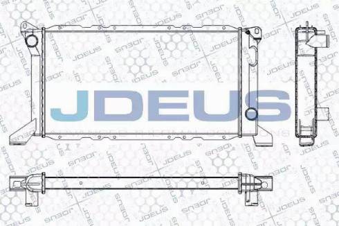 Jdeus RA0120830 - Radiators, Motora dzesēšanas sistēma ps1.lv