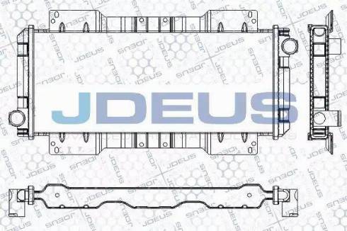 Jdeus RA0120741 - Radiators, Motora dzesēšanas sistēma ps1.lv