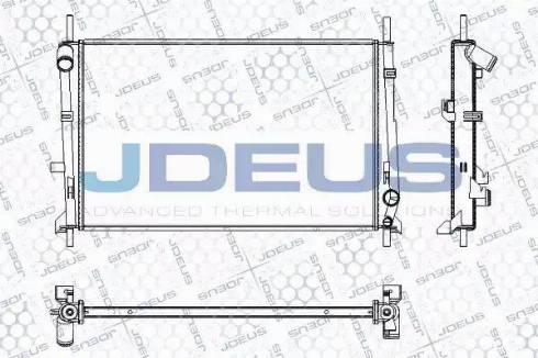 Jdeus RA0120751 - Radiators, Motora dzesēšanas sistēma ps1.lv