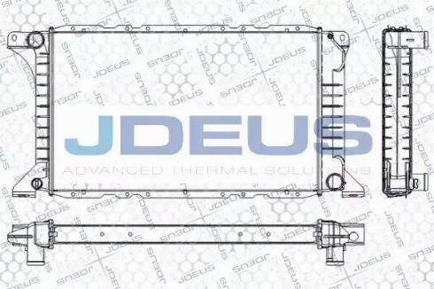 Jdeus RA0120770 - Radiators, Motora dzesēšanas sistēma ps1.lv