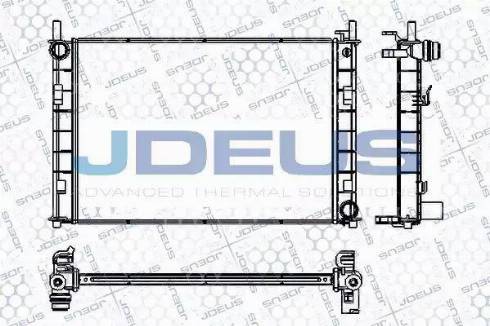 Jdeus RA0121070 - Radiators, Motora dzesēšanas sistēma ps1.lv