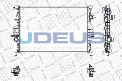 Jdeus RA0121200 - Radiators, Motora dzesēšanas sistēma ps1.lv