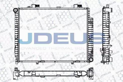 Jdeus RA0170910 - Radiators, Motora dzesēšanas sistēma ps1.lv