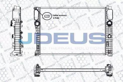 Jdeus RA0170980 - Radiators, Motora dzesēšanas sistēma ps1.lv