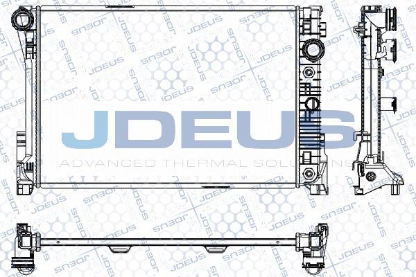 Jdeus RA0170920 - Radiators, Motora dzesēšanas sistēma ps1.lv