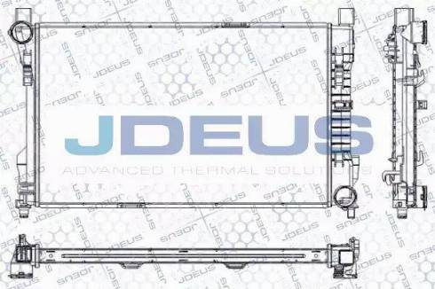 Jdeus RA0170550 - Radiators, Motora dzesēšanas sistēma ps1.lv