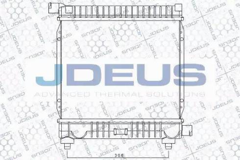 Jdeus RA0170130 - Radiators, Motora dzesēšanas sistēma ps1.lv